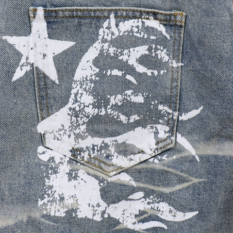 Hellstar Denim Shorts