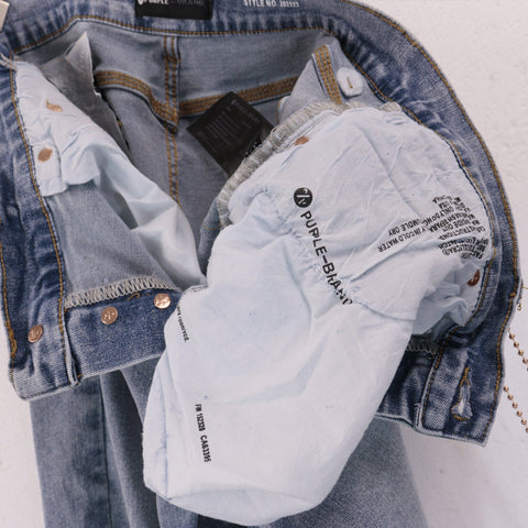 Purple Brand Denim Shorts